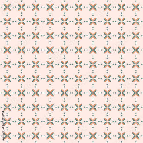 Geometric vector illustration 80's 90's vintage art style doodle seamless pattern, Graphic element for fabric, textile, clothing, wrapping paper, wallpaper, poster. Graphic element, SHOTLISTretro.