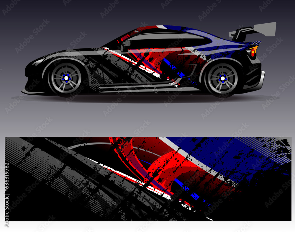 ar wrap design vector. Graphic abstract stripe racing background kit designs for wrap vehicle race car rally adventure and livery ar wrap design vector. Graphic abstract stripe racing background kit designs for wrap vehicle race car rally adventure and livery