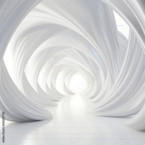 Fototapeta Naklejka Na Ścianę i Meble -  White Infinity Background