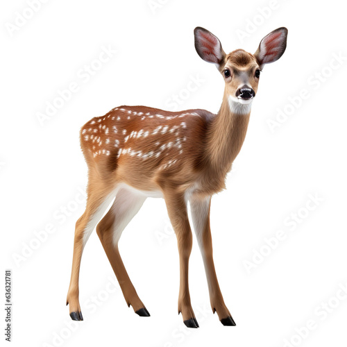 Tableau sur toile Female spotted deer