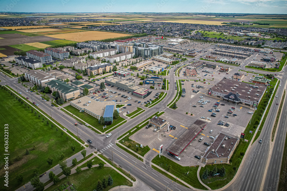 University Heights Aerial in Saskatoon