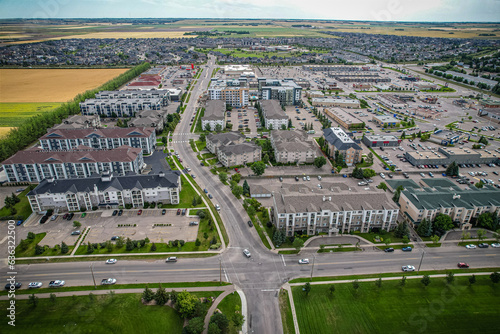 University Heights Aerial in Saskatoon photo