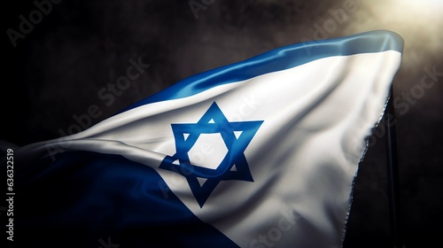 ISRAEL flag waving Generative AI