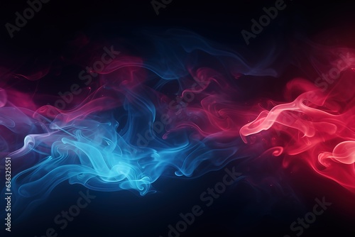 stage opening background with light effects and smoke © abstract Art