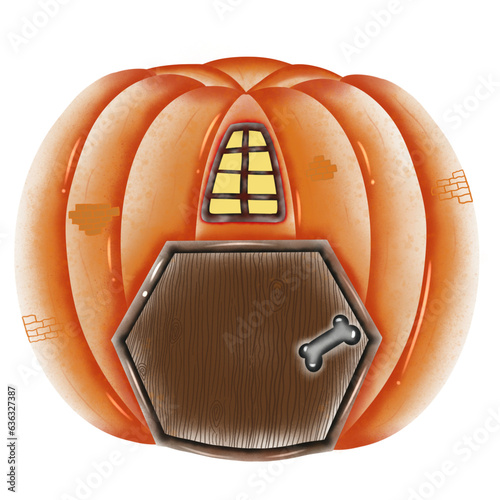 Pumpkin house