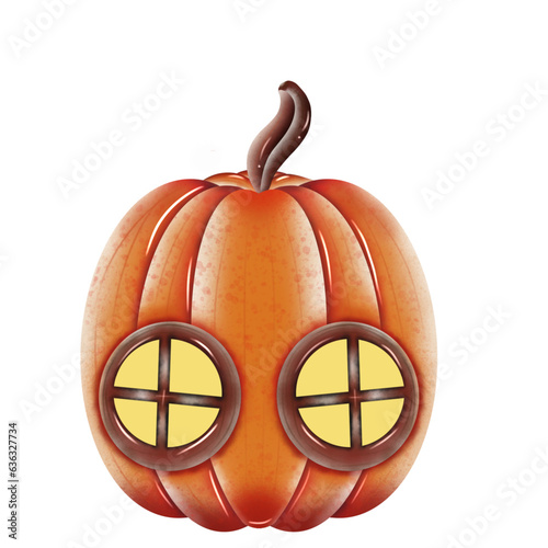 Pumpkin house