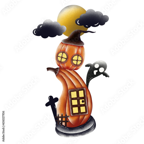 Pumpkin house 