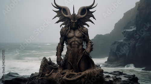 Ancient Dark God Baphomet © Vlad