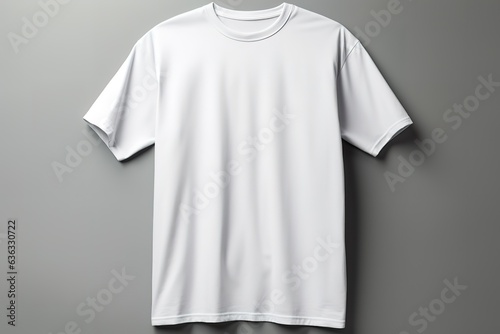 e white t-shirt mock up model