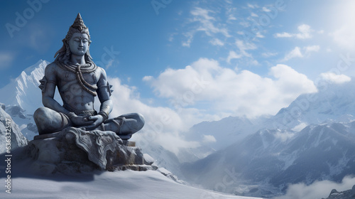 Ancient Hindu God Shiva