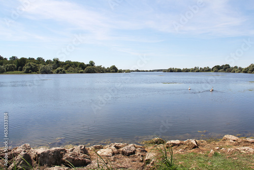 Obraz na płótnie Lac of Der Chantecoq Champagne Grand Est France w salonie