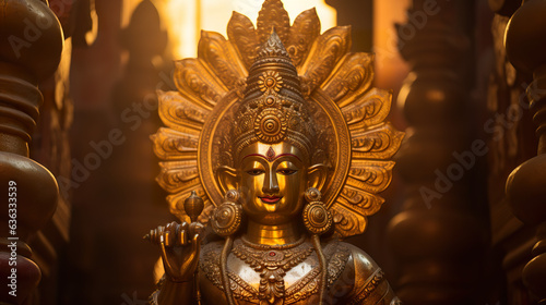 Ancient Hindu God Brahma