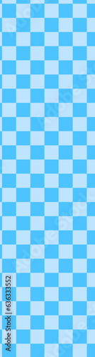水色の市松模様（チェック柄）背景1_4:15