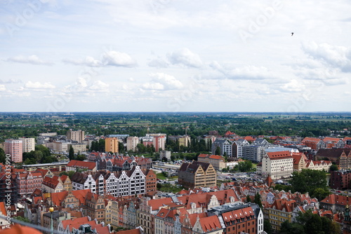 Panorama Gdańskiej starówki