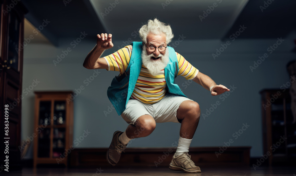 Active Senior Aerobics: Laughter and Fun Fitness Moves