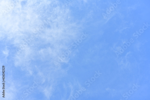 summer blue gradient clouds soft white background Beauty with clear clouds in sunshine calm bright winter weather bright turquoise landscape, cloud and sky background concept
