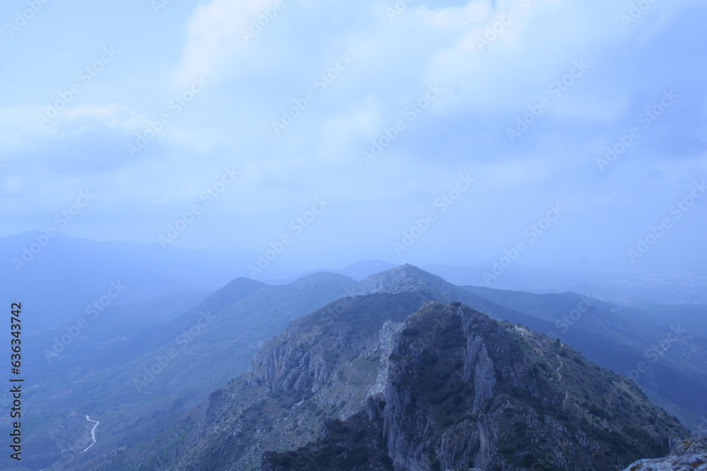 View of Benicadell Peak