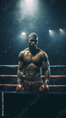 The African American Contender: Boxing's Bright Star, Generative AI