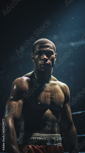 Fists of Glory: African American Boxer's Quest for Greatness, Generative AI