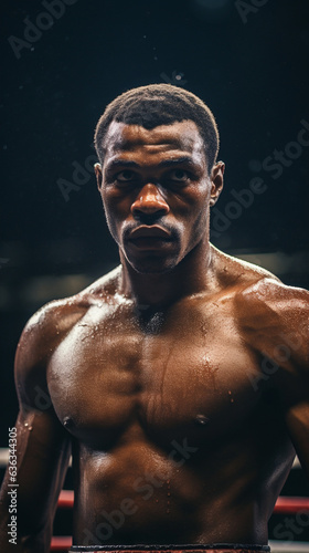In the Ring of Dreams: African American Boxer's Pursuit of Greatness, Generative AI