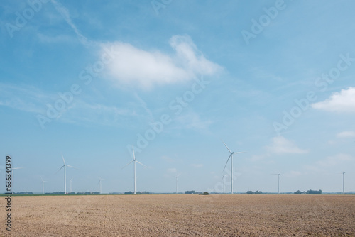 Bare field in Flevoland \\ Kale akker in Flevoland photo