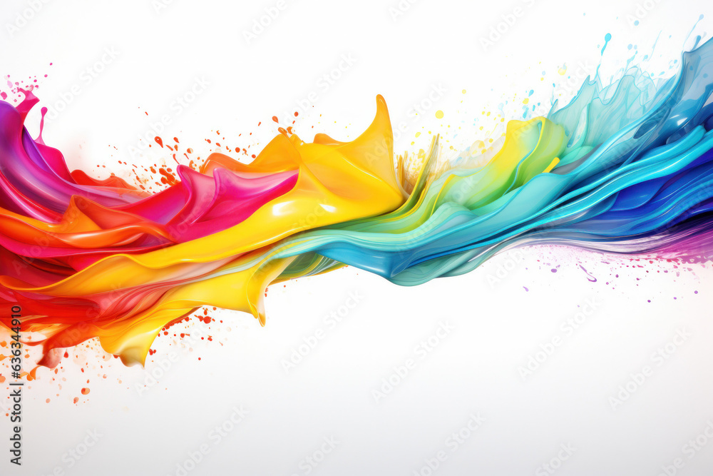 Fototapeta premium Beautiful abstract art (AI Generated)