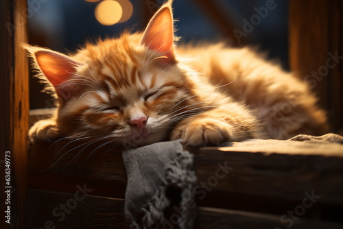 cat lying on sofa and smiling. © Adobe Contributor