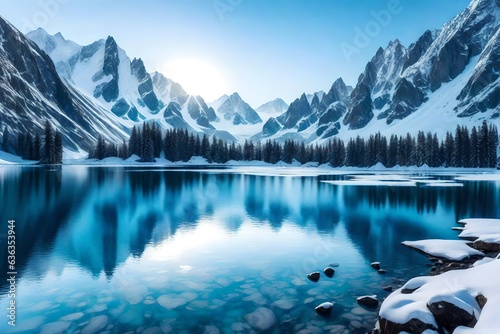 lake in the mountains © Mehwish