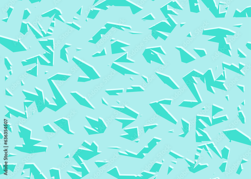 Abstract background with seamless broken path pattern