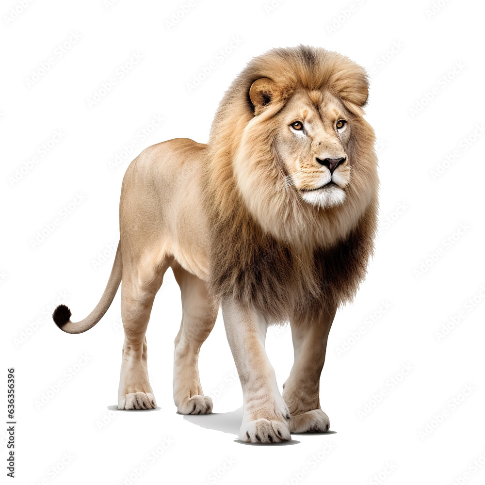 Adult lion