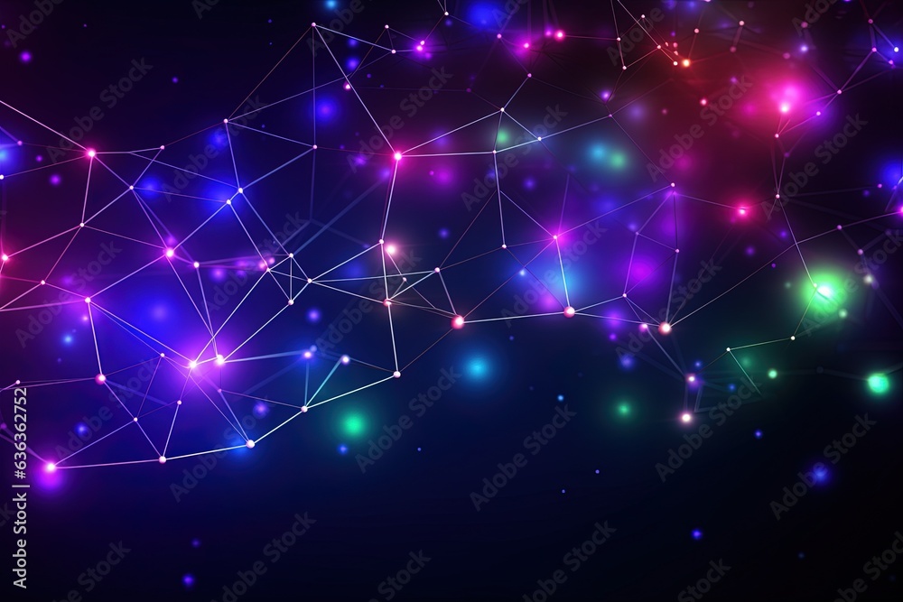 abstract futuristic Digital Network Matrix - Abstract Technology Connection Concept, abstract futuristic Digital Network Matrix - Abstract Technology Connection Concept,