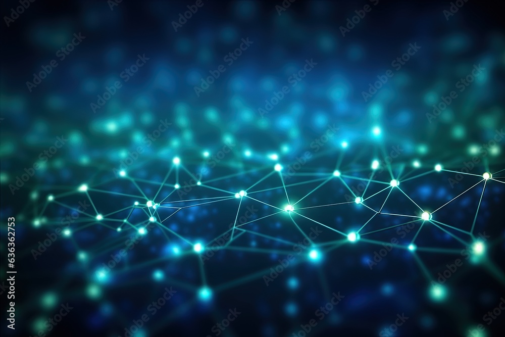abstract futuristic Digital Network Matrix - Abstract Technology Connection Concept, abstract futuristic Digital Network Matrix - Abstract Technology Connection Concept,