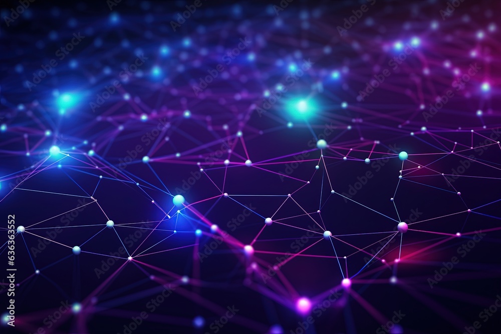 abstract futuristic Digital Network Matrix - Abstract Technology Connection Concept, abstract futuristic Digital Network Matrix - Abstract Technology Connection Concept,