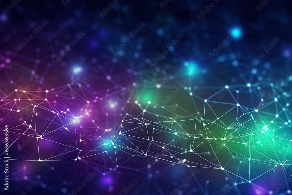 abstract futuristic Digital Network Matrix - Abstract Technology Connection Concept, abstract futuristic Digital Network Matrix - Abstract Technology Connection Concept,