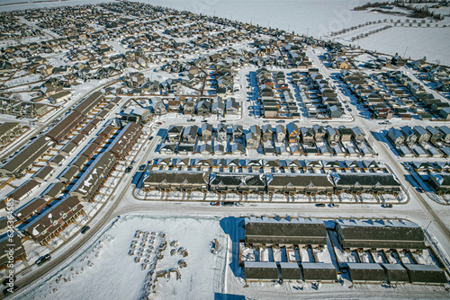 Whispers of Willowgrove: Aerial Splendor, Saskatoon, Saskatchewan photo