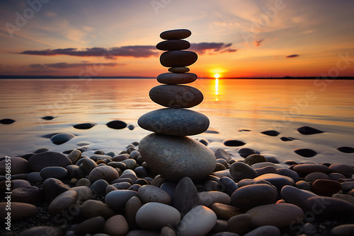 Balance   Harmony  stacking stones