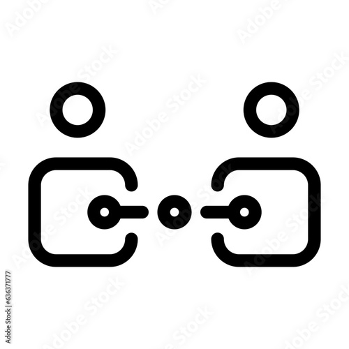 Dont gather line icon best for web design