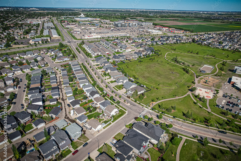 Whispers of Willowgrove: Aerial Splendor, Saskatoon, Saskatchewan