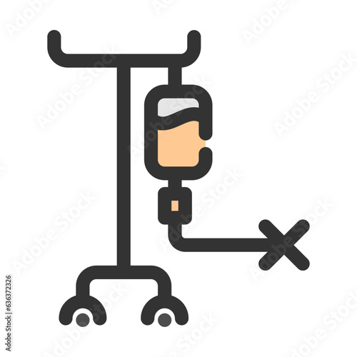 Blood Transfussion line icon best for web design