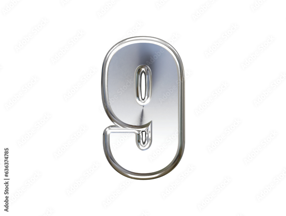 Number text effect vector element Number text effect vector element
