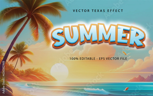 3D Summet Text Effect