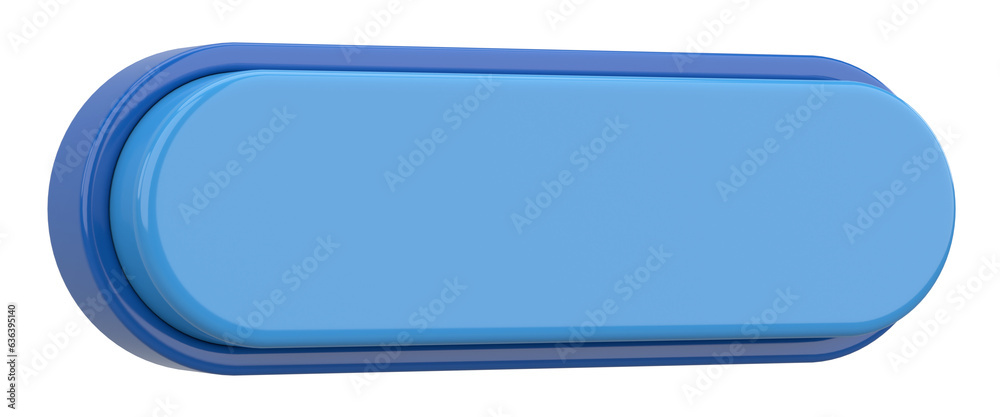 3D button. Empty button. 3D illustration. 3D button. Empty button. 3D illustration.