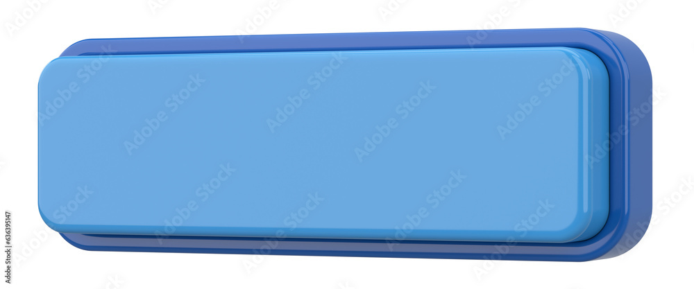 3D button. Empty button. 3D illustration. 3D button. Empty button. 3D illustration.