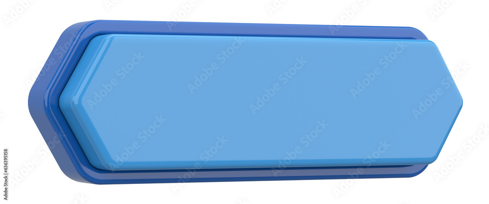 3D button. Empty button. 3D illustration. 3D button. Empty button. 3D illustration.
