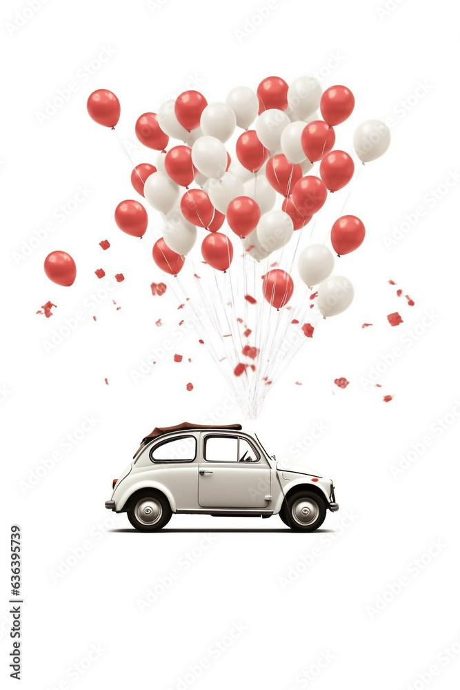 Just Married Art with white background Just Married Art with white background