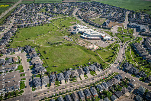 Whispers of Willowgrove: Aerial Splendor, Saskatoon, Saskatchewan