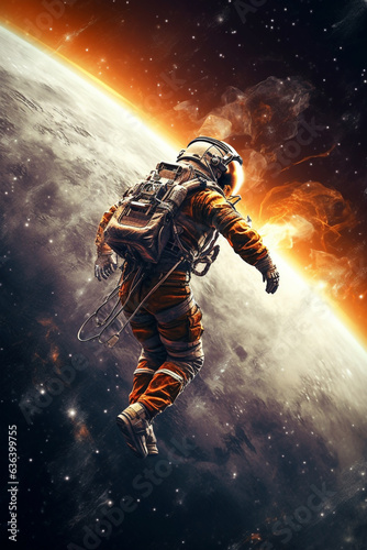 Astronaut in space © Alicia