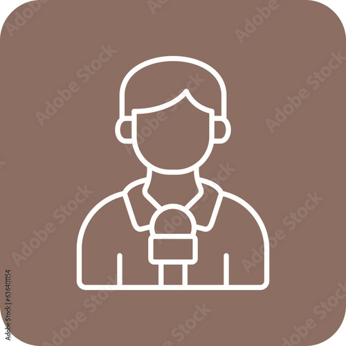 Journalist Icon