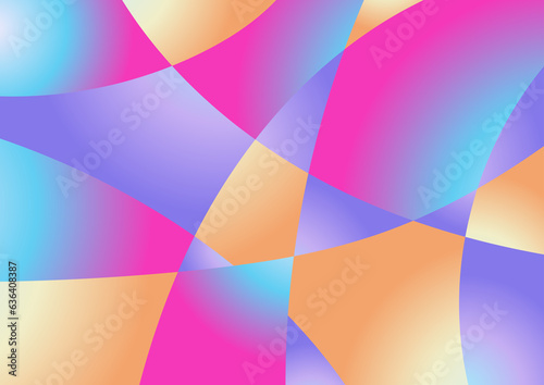 Gradient Smooth and Vibrant Color Background for Cover, Poster, Magazine, Book. 