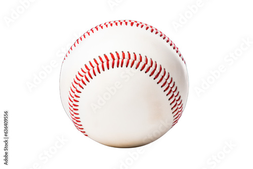 baseball isolated on white background. Generative AI